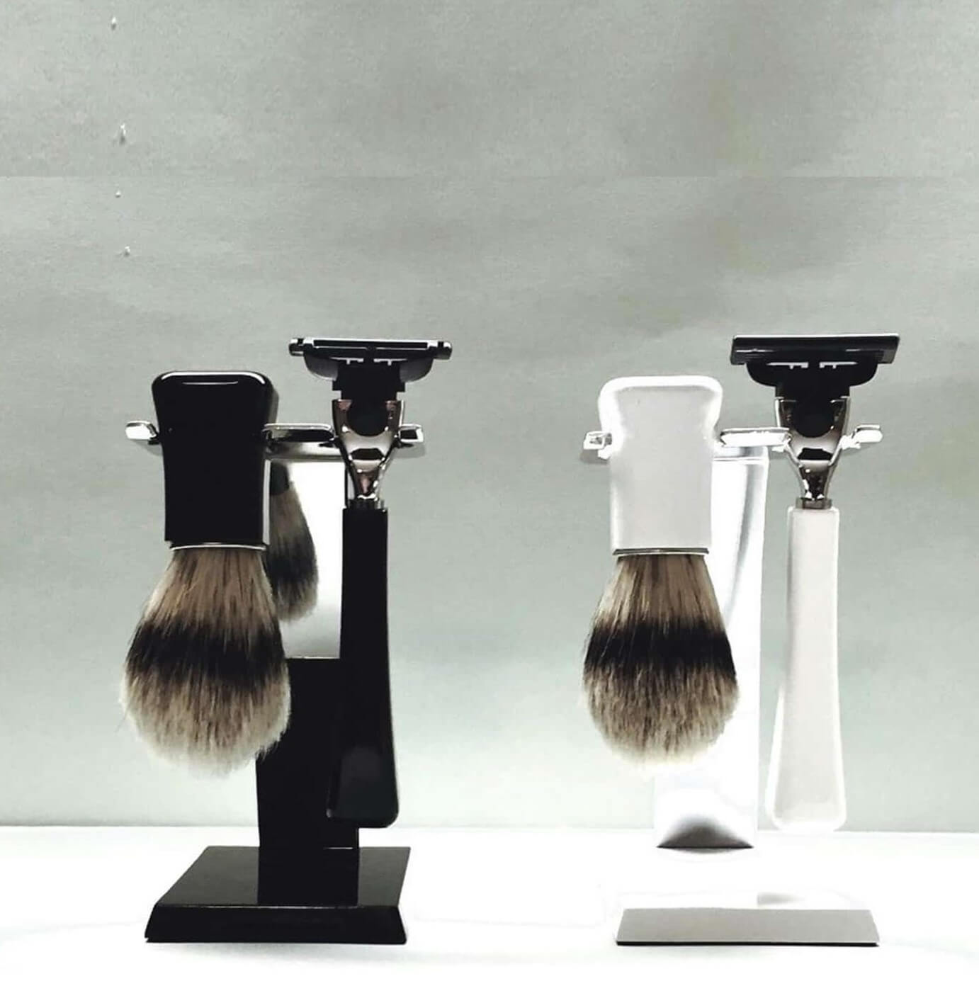 Comoy MAK3 Black Shave Set
