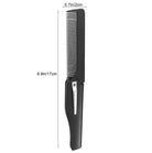 Mens Compact Folding Acrylic Beard Comb