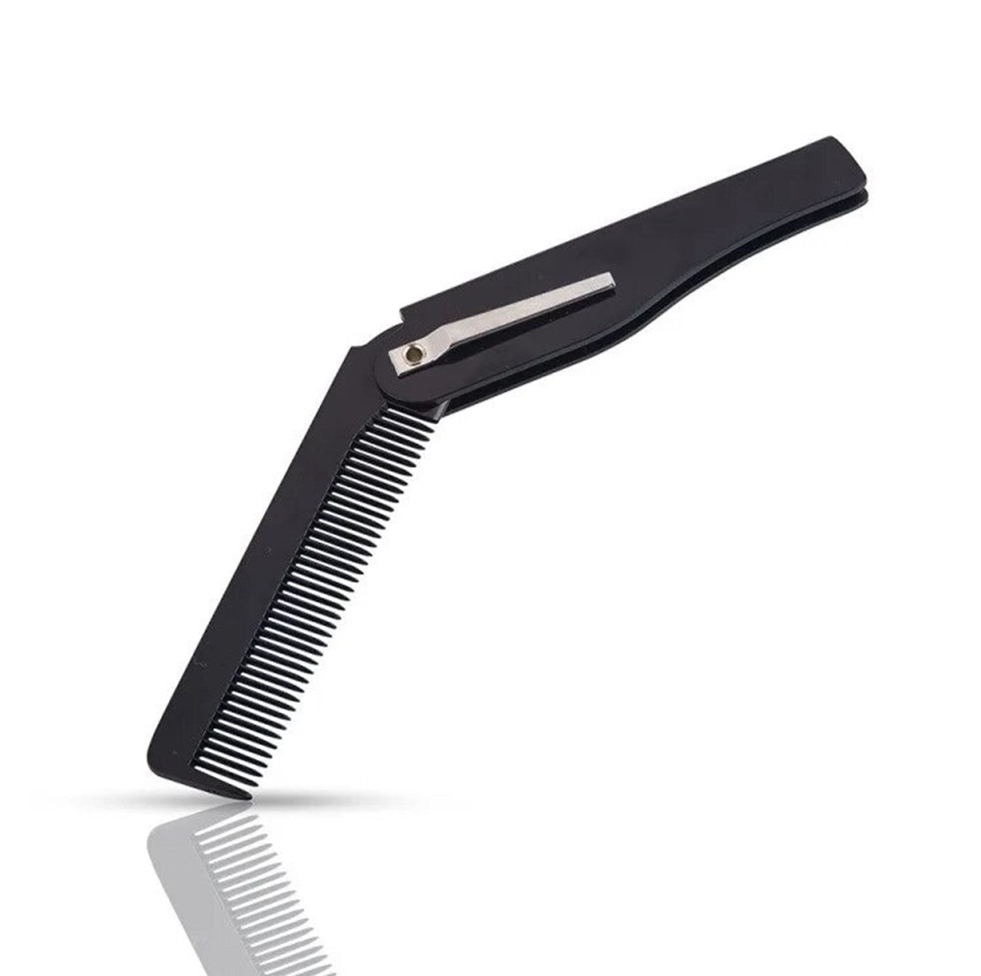 Mens Compact Folding Acrylic Beard Comb