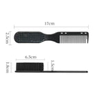 Double Sided Beard and Comb Brush