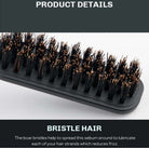 Mens Boar Hair Folding Beard Brush