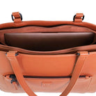 GAP Ladies Vegan Leather Modern Business Bag in Tan