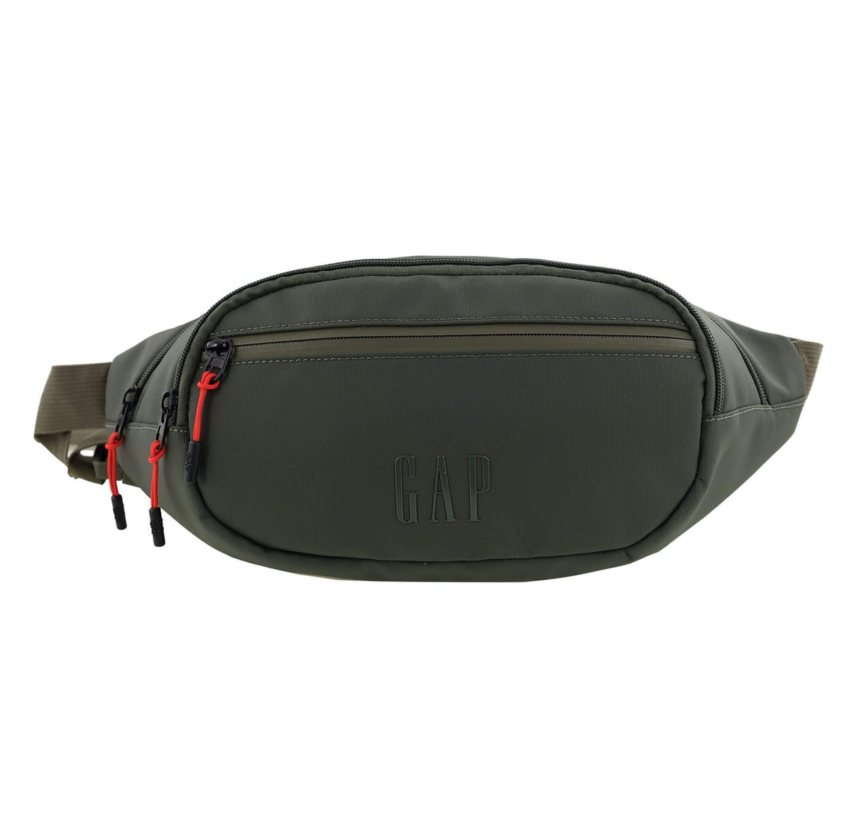 GAP 69 Water Repellent Nylon Sling Waist Bag in Khaki