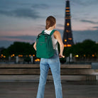 GAP Unisex RFID Nylon Travel Backpack in Green