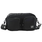 GAP Ladies RFID Nylon Crossbody Bag in Black