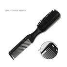 Double Sided Beard and Comb Brush