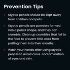 Hemostatic Pencil for Cuts and Nicks after Shaving