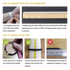 How to measure wrist size chart