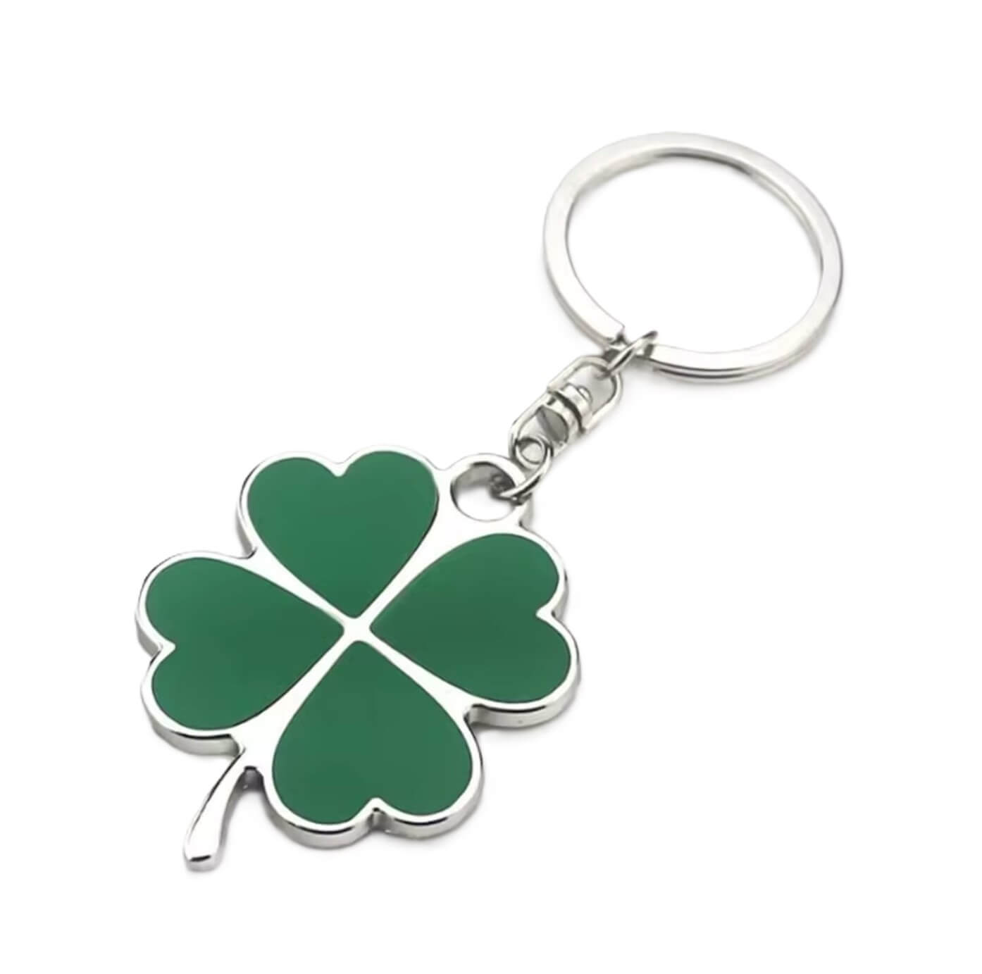 Four-Leaf Clover Keyring