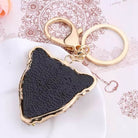 Leopard Head Charm with Crystals