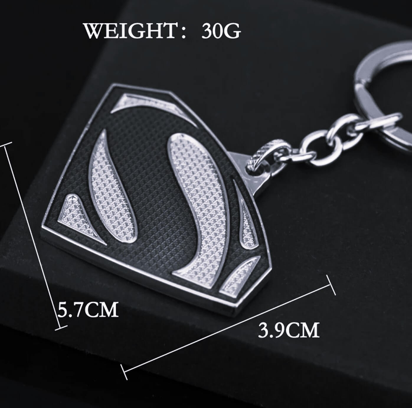 Superman Keyring Holder/Charm 