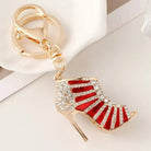 Crystal Heel Keyring with Clasp