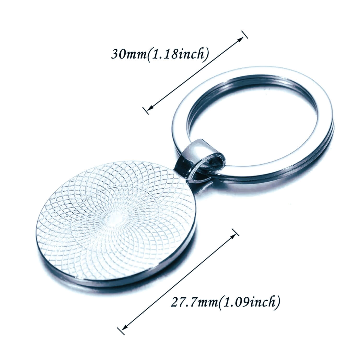 Elegant Greek Evil Eye Keyring 