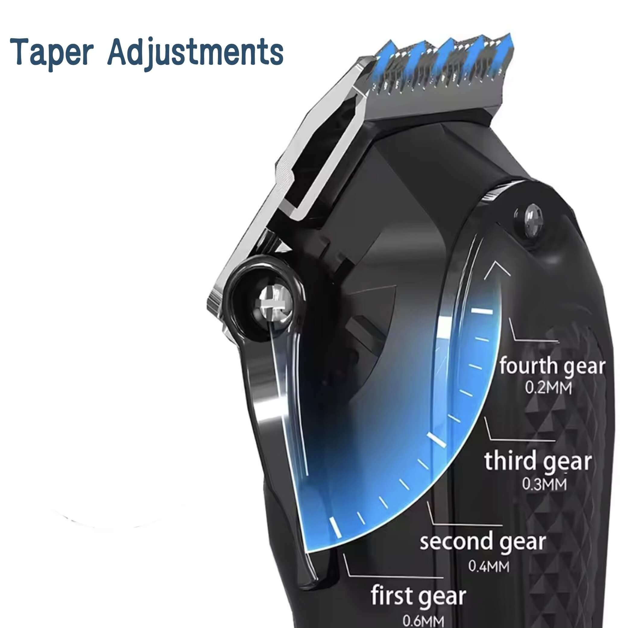 Kemei KM-1071 clipper with guide combs