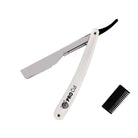 KIEPE PRO Professional Folding Straight Razor in White