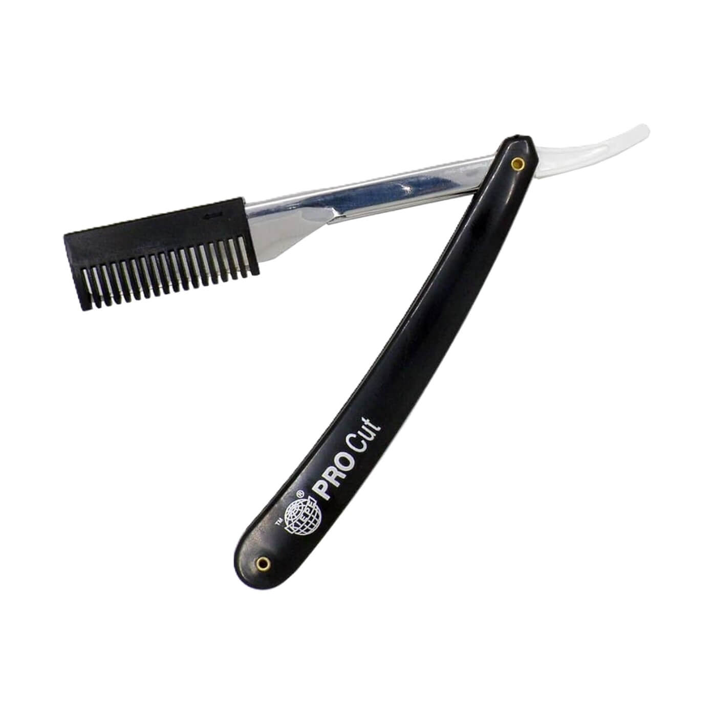 KIEPE PRO Professional Folding Straight Razor in Black