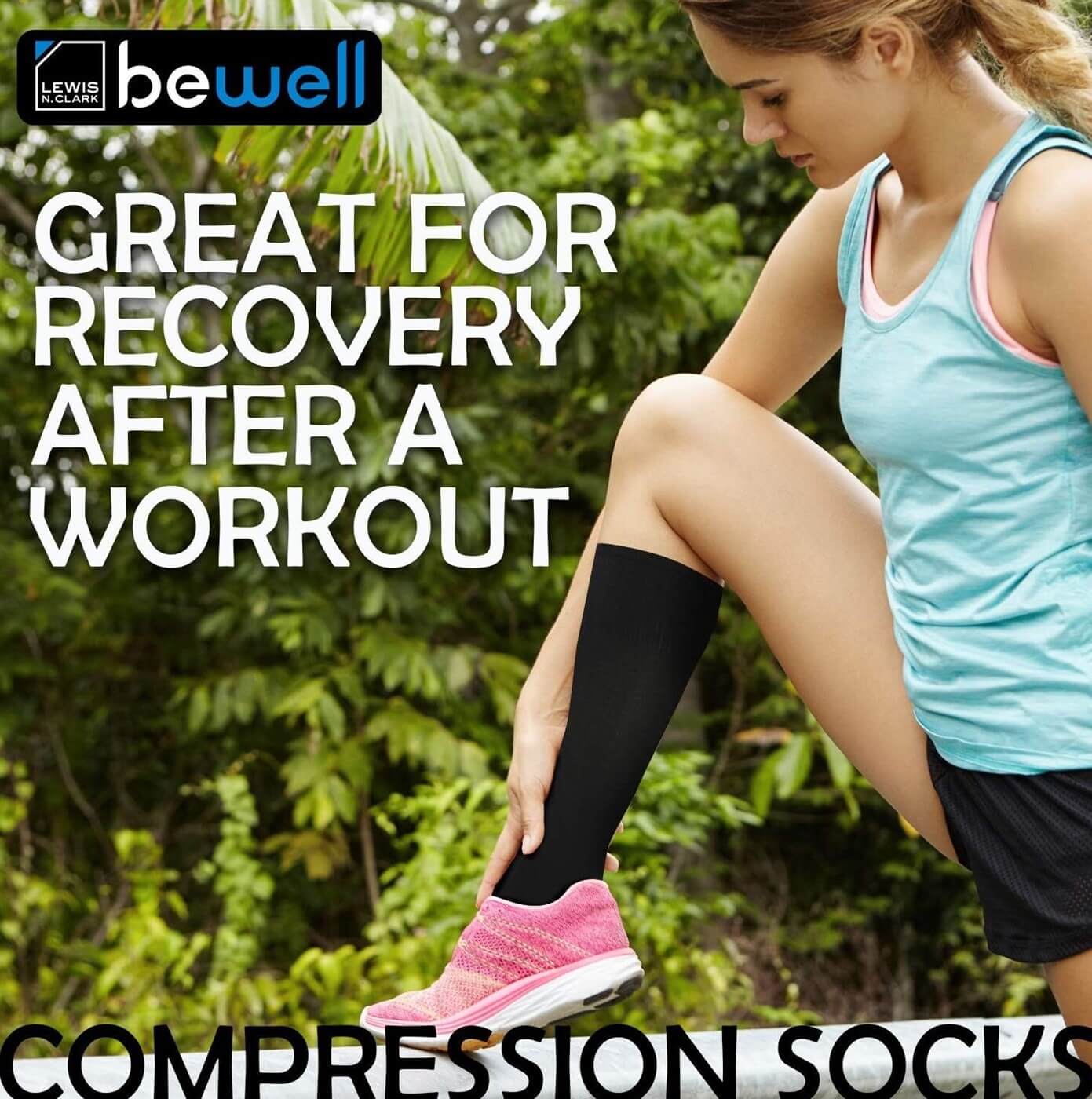 Lewis N Clark Flight Compression
Socks 