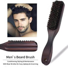 Mens Beech Timber Boar Hair Beard Brush