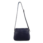 Milleni Ladies Nappa Leather Crossbody Bag in Navy