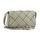 Milleni Ladies Woven Fashion Crossbody Bag in Mint