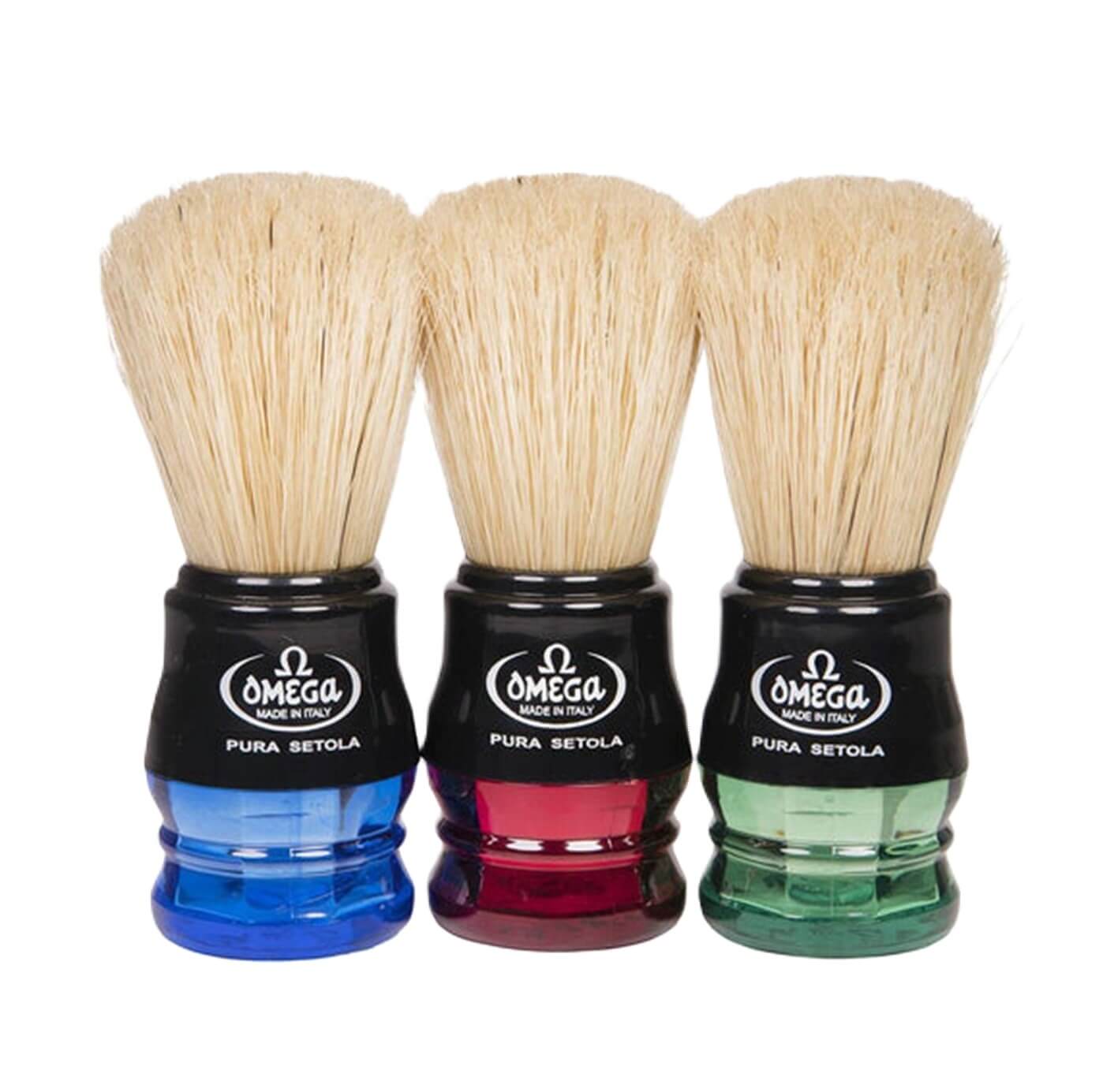 OMEGA Two-Tone Shave Brush Model# -  10777