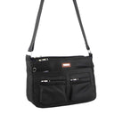 Pierre Cardin PC3268 Nylon Anti-theft Cross Body Bag/Black