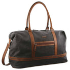 Pierre Cardin PC2578 Canvas Overnight Duffle Bag/Black