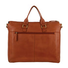Pierre Cardin PC3709 Leather Business Briefcase-Messenger Bag/Cognac