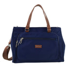 Pierre Cardin RFID Anti-Theft Nylon Mini Tote/Crossbody Bag In Navy