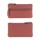 Pierre Cardin Italian Leather Coin Purse/Key Holder in Marsala