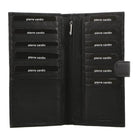 Pierre Cardin PC1886 Italian Leather Passport Wallet/Black