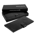 Pierre Cardin PC1886 Italian Leather Passport Wallet/Black