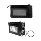 Pierre Cardin PC2277 Italian Leather Coin-Key Purse/Black