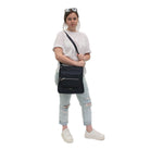 Pierre Cardin PC2417 Anti-Theft RFID Cross Body Bag/Black