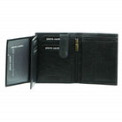 Pierre Cardin PC2817 Rustic Leather Tri-fold Mens Wallet/Black