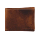 Pierre Cardin PC2819 Rustic Leather Bi-Fold Wallet/Chestnut
