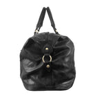 Pierre Cardin PC2824 Rustic Leather Travel-Overnight Bag/Black