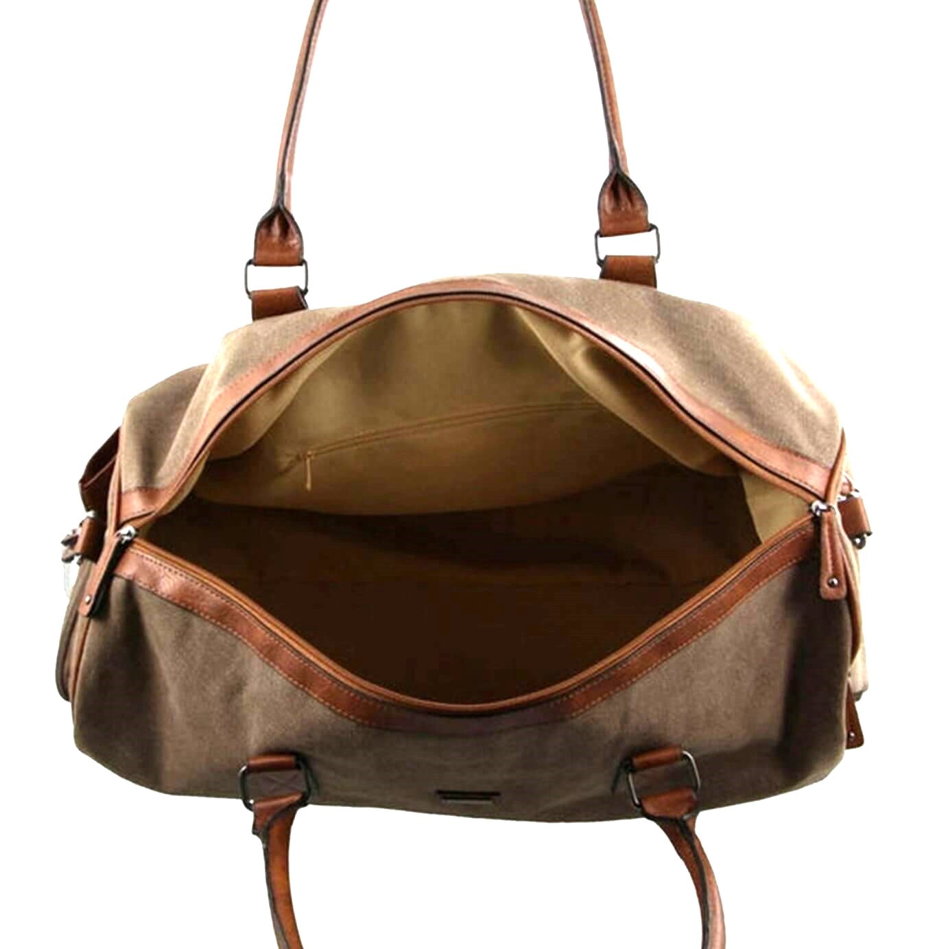 Pierre Cardin PC2887 Canvas Overnight Duffle Bag/Brown