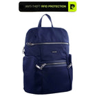 Pierre Cardin PC2891 Nylon Anti-Theft-RFID Backpack/Navy