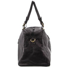 Pierre Cardin PC3139 Rustic Leather Overnight-Travel Bag/Black
