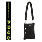 Pierre Cardin Nylon RFID Anti-Theft Crossbody Bag in Black-Camo