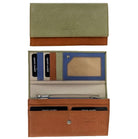 Pierre Cardin Multi-Colour Italian Leather Wallet in Lavender