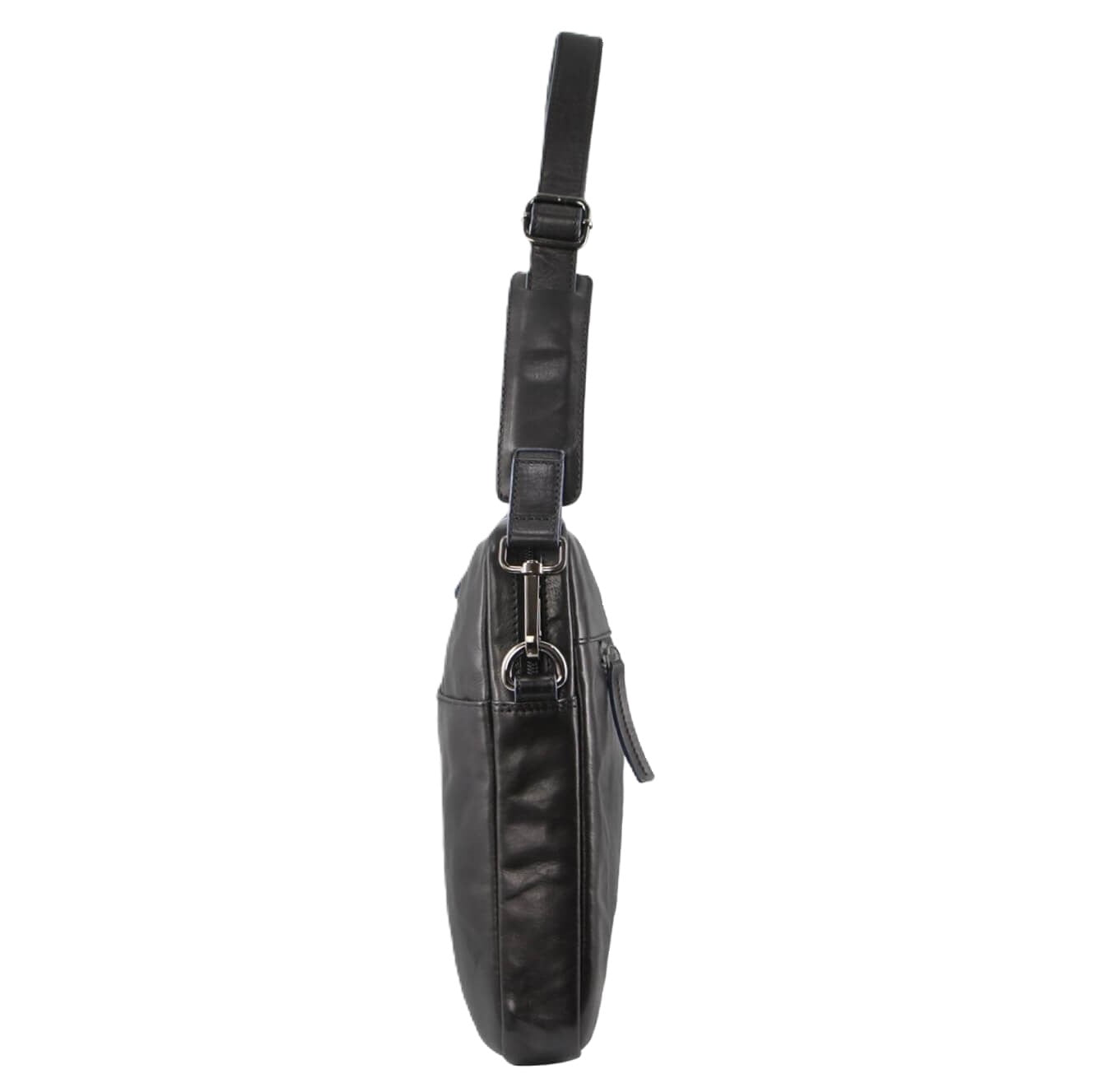 Pierre Cardin PC3387 Crumpled Leather Computer Bag/Black