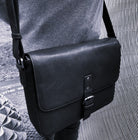 Pierre Cardin PC3500 Mens Leather Business Satchel/Black