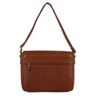 Pierre Cardin PC3500 Mens Leather Business Satchel/Dark Tan