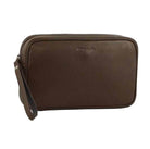 Pierre Cardin Men’s Genuine Leather Organiser Bag in Brown