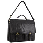 Pierre Cardin PC3523 Mens Leather Business-Computer Bag/Black