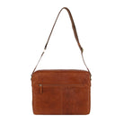 Pierre Cardin PC3593 Crumpled Leather Computer Bag/Tan