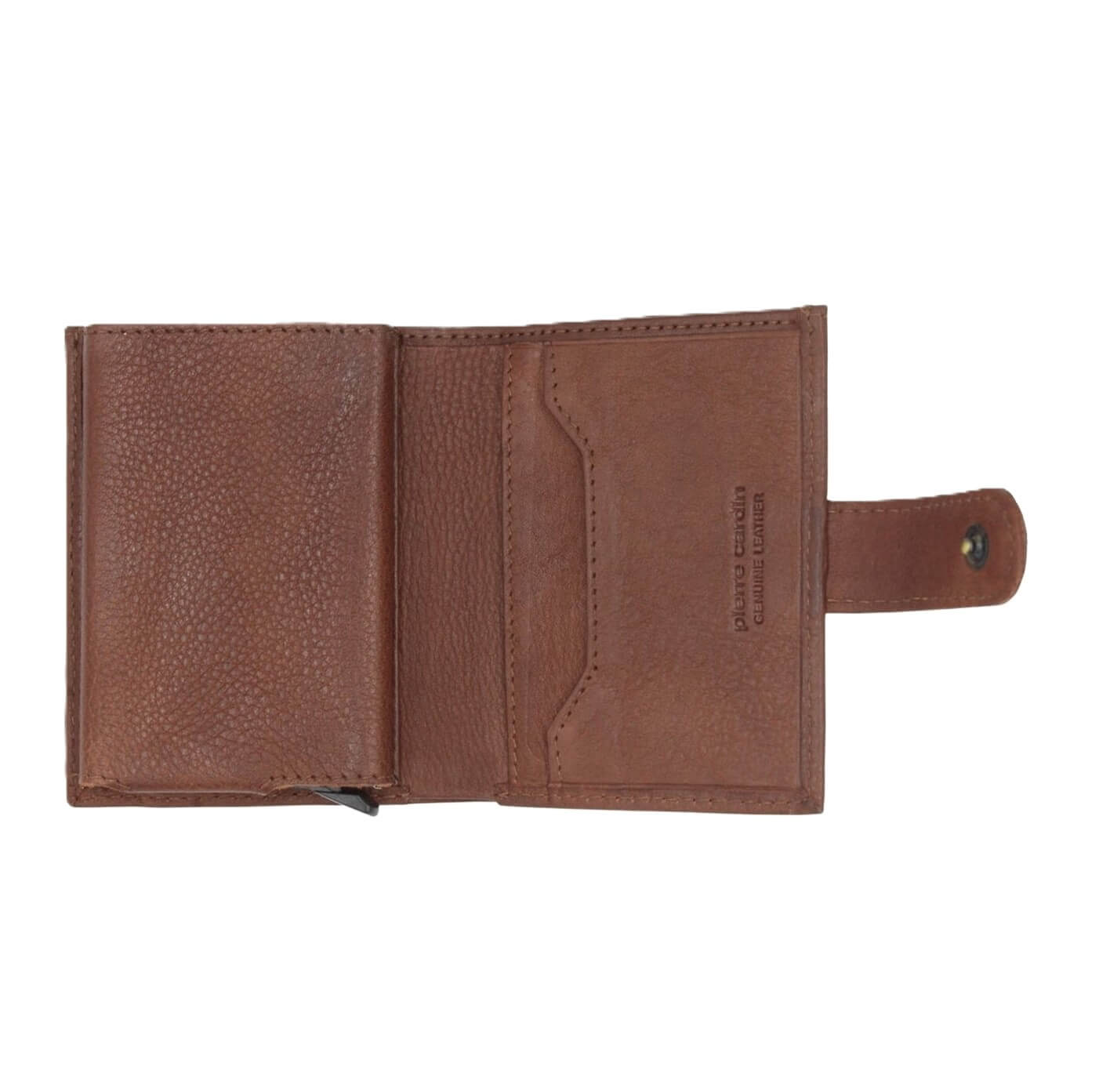 Pierre Cardin PC3644 Smart Slide Card Holder Tab Leather Wallet/Brown
