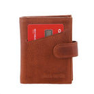 Pierre Cardin PC3644 Smart Slide Card Holder Tab Leather Wallet/Tan